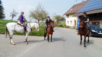 Peter, Franziska und Meli